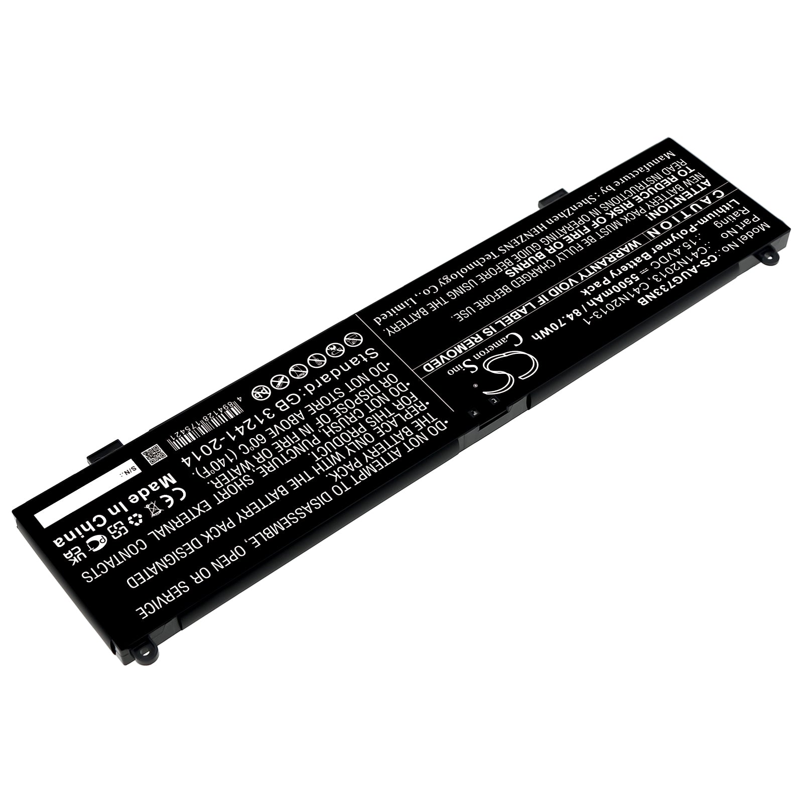 Replacement Battery for Asus ROG Strix SCAR 17 G733QR-HG061T – Notebook, Laptop – 5500mAh / 15.4V - image 2