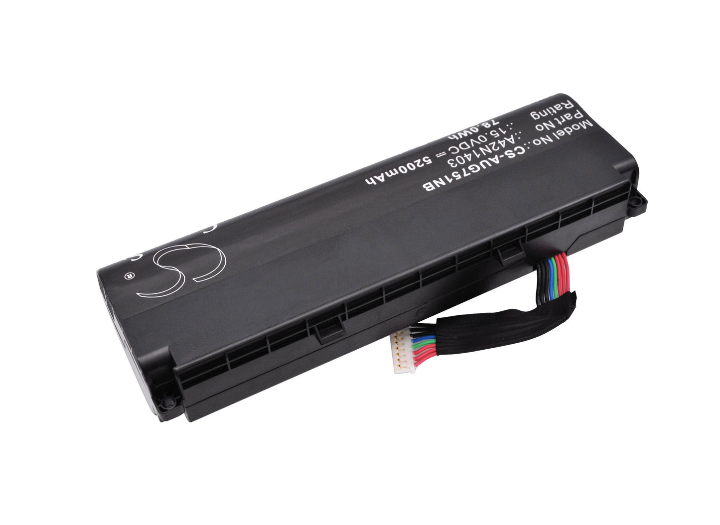 Replacement Battery for Asus  G751 – Notebook, Laptop – 5200mAh / 78.00Wh / 15.0V