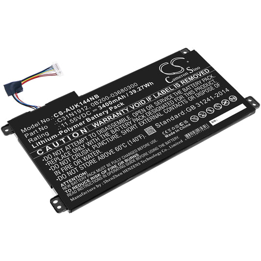 Replacement Battery for Asus VivoBook 14 E410MA-EK007TS – Notebook, Laptop – 3400mAh / 11.55V