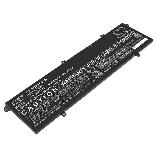 Replacement Battery for Asus VivoBook 16X K3605VC – Notebook, Laptop – 4300mAh / 11.55V
