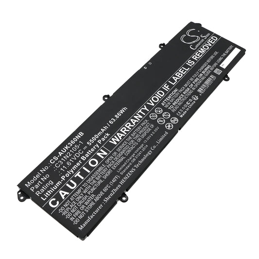Replacement Battery for Asus K3605VU – Notebook, Laptop – 5500mAh / 11.61V - image 1