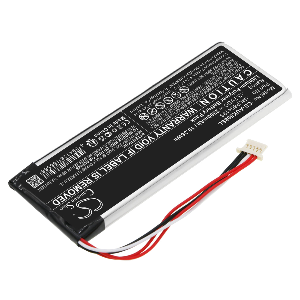 Replacement Battery for Autel TS508K – Diagnostic Scanner – 2800mAh / 3.7V