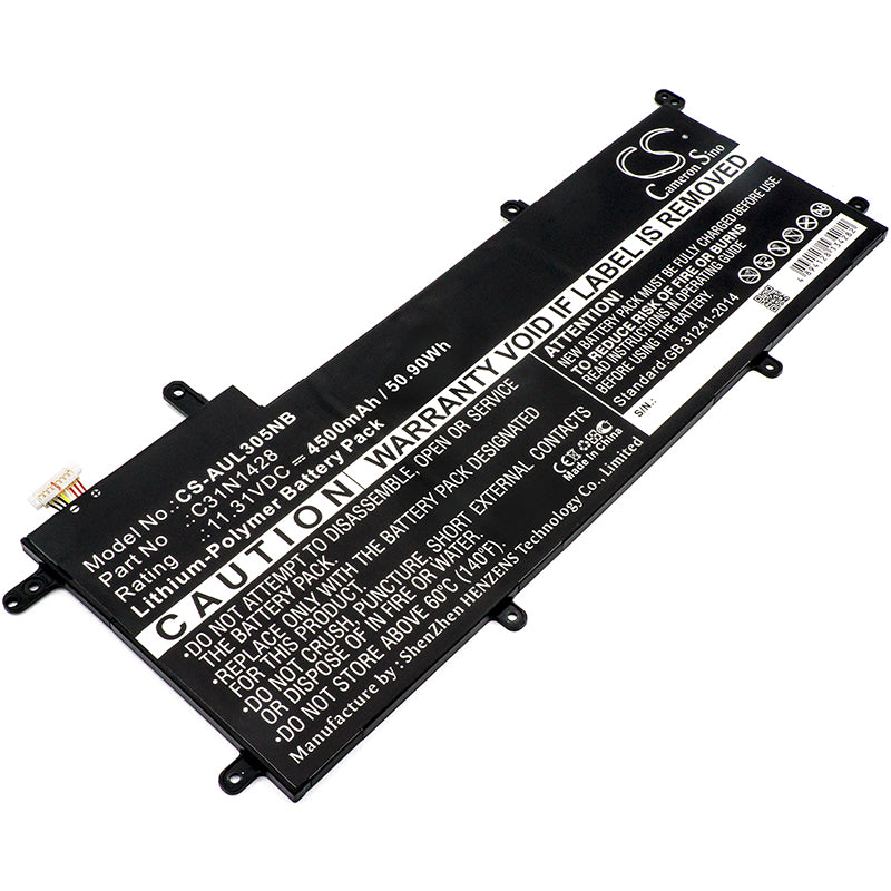 Replacement Battery for Asus Zenbook UX305LA – Notebook, Laptop – 4500mAh / 11.31V - image 1