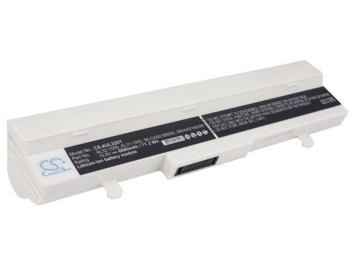 Replacement Battery for Asus  Eee PC 1001HA – Notebook, Laptop – 6600mAh / 10.8V