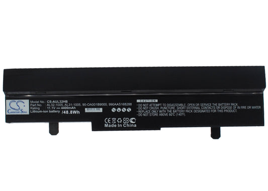 Replacement Battery for Asus Eee PC 1005HA – Notebook, Laptop – 4400mAh / 10.8V