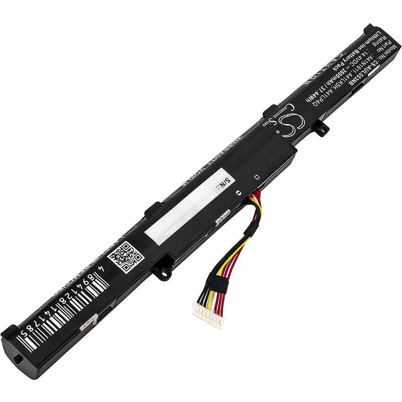 Replacement Battery for Asus  GL553VD – Notebook, Laptop – 2600mAh / 37.44Wh / 14.4V
