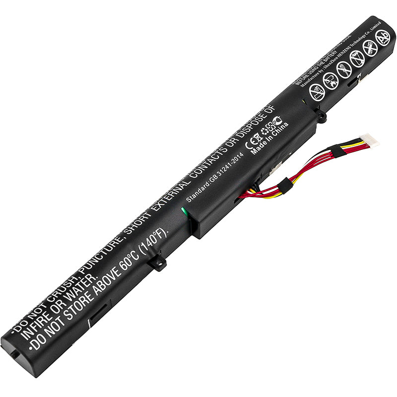 Replacement Battery for Asus  GL553VD – Notebook, Laptop – 2600mAh / 37.44Wh / 14.4V