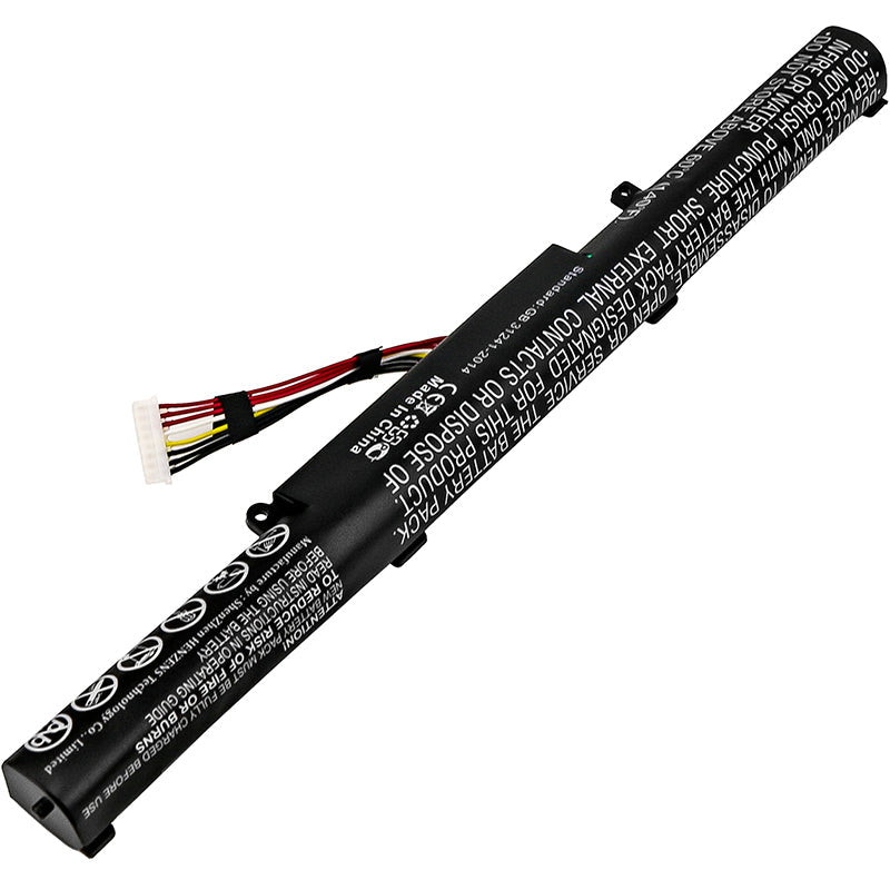 Replacement Battery for Asus  GL553VD – Notebook, Laptop – 2600mAh / 37.44Wh / 14.4V