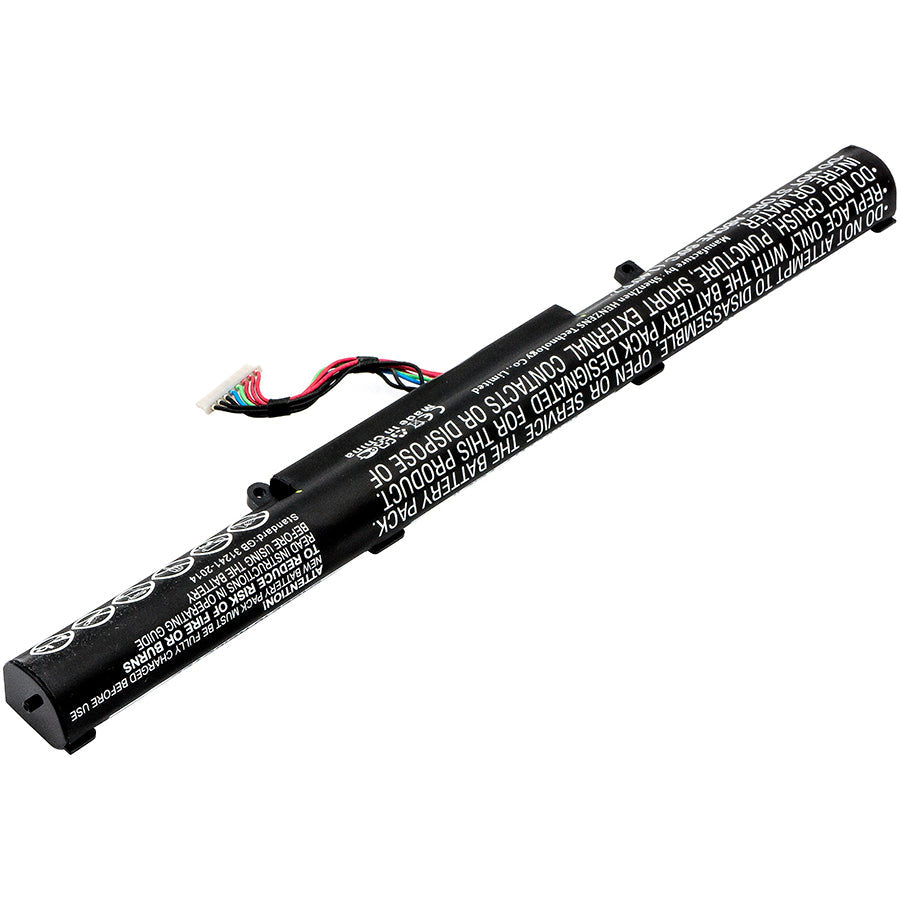Replacement Battery for Asus  GL752JW – Notebook, Laptop – 2600mAh / 39.00Wh / 15.0V