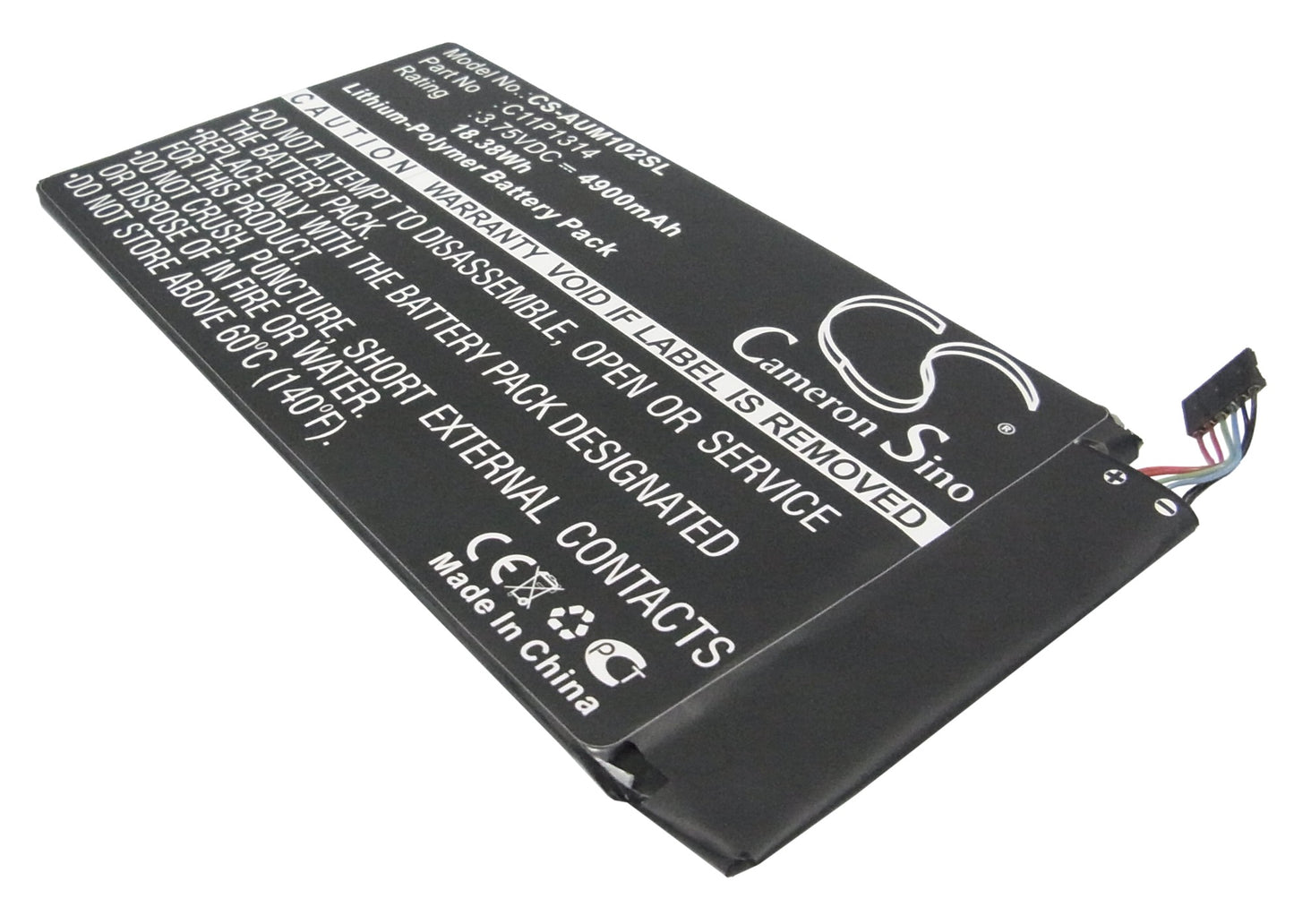 Replacement Battery for Asus Memo Pad Me102 – Tablet – 4900mAh / 3.75V - image 1