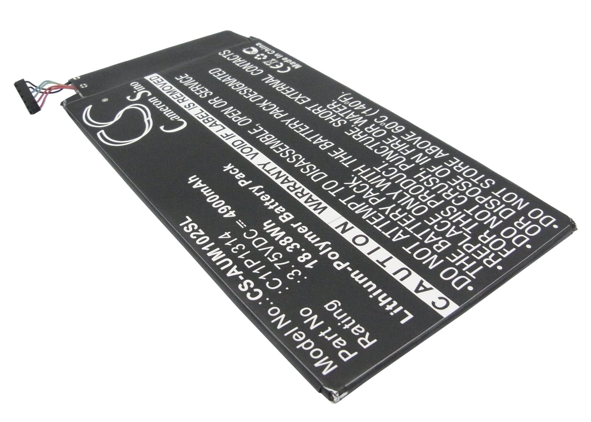 Replacement Battery for Asus Memo Pad Me102 – Tablet – 4900mAh / 3.75V - image 2