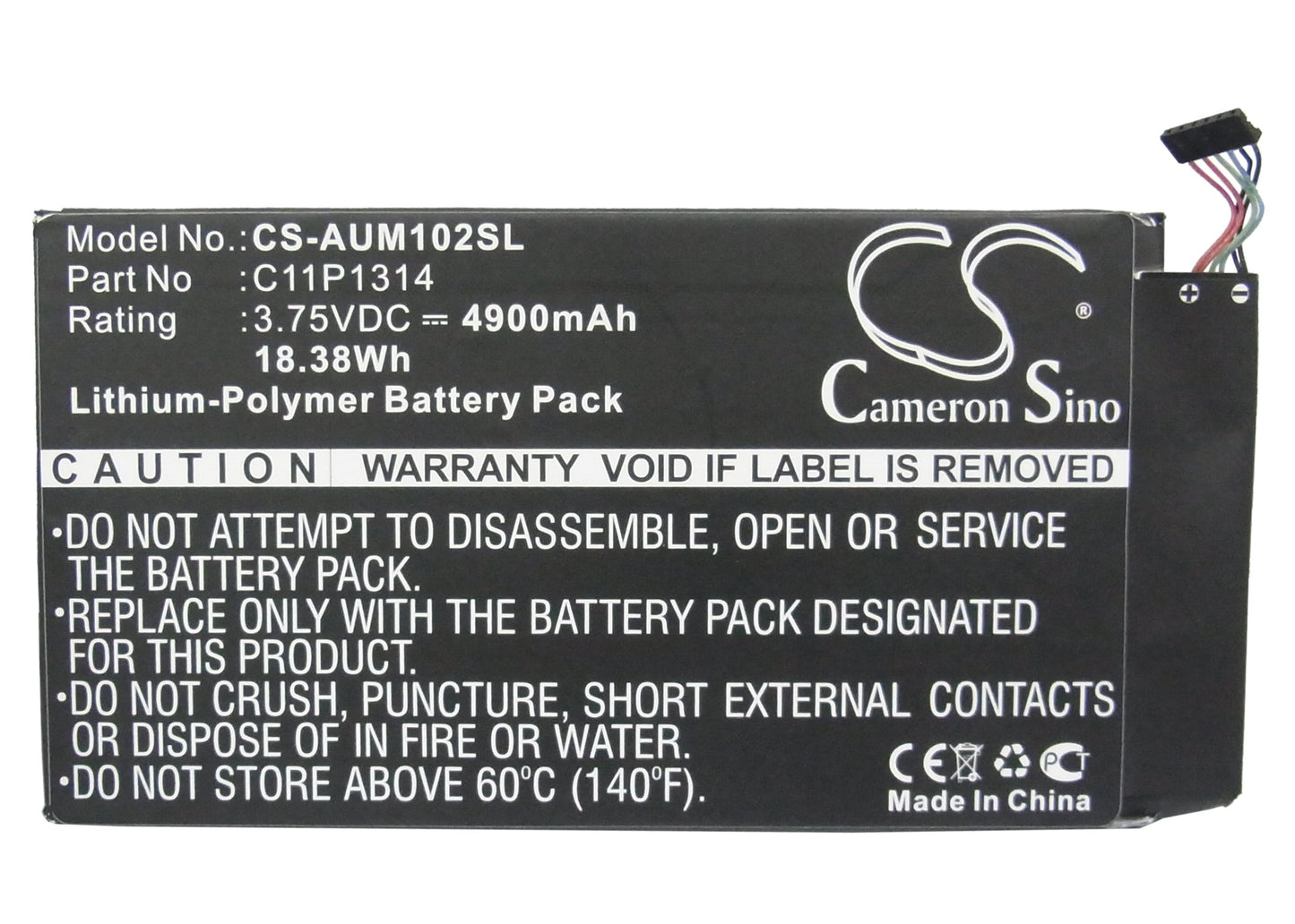 Replacement Battery for Asus Memo Pad Me102 – Tablet – 4900mAh / 3.75V - image 5