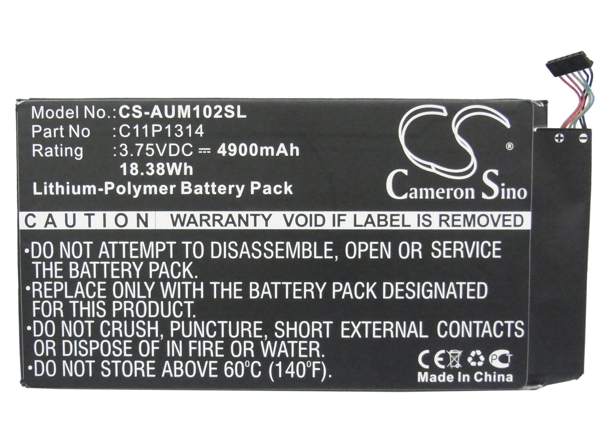 Replacement Battery for Asus Memo Pad Me102 – Tablet – 4900mAh / 3.75V - image 5