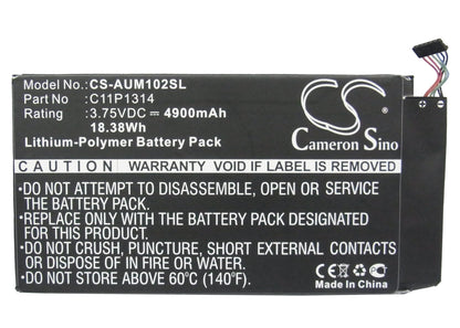 Replacement Battery for Asus Memo Pad Me102 – Tablet – 4900mAh / 3.75V - image 5