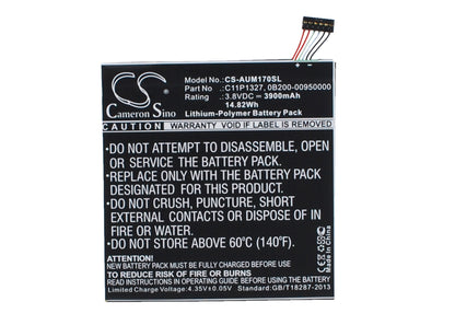 Replacement Battery for Asus MeMO Pad ME170C – Tablet – 3900mAh / 3.8V - image 1