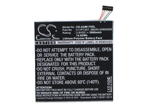 Replacement Battery for Asus MeMO Pad ME170C – Tablet – 3900mAh / 3.8V - image 1