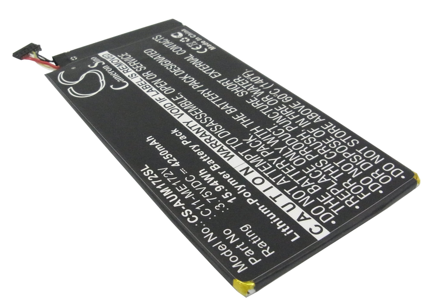Replacement Battery for Asus MeMO Pad ME172 – Tablet – 4250mAh / 3.75V - image 2