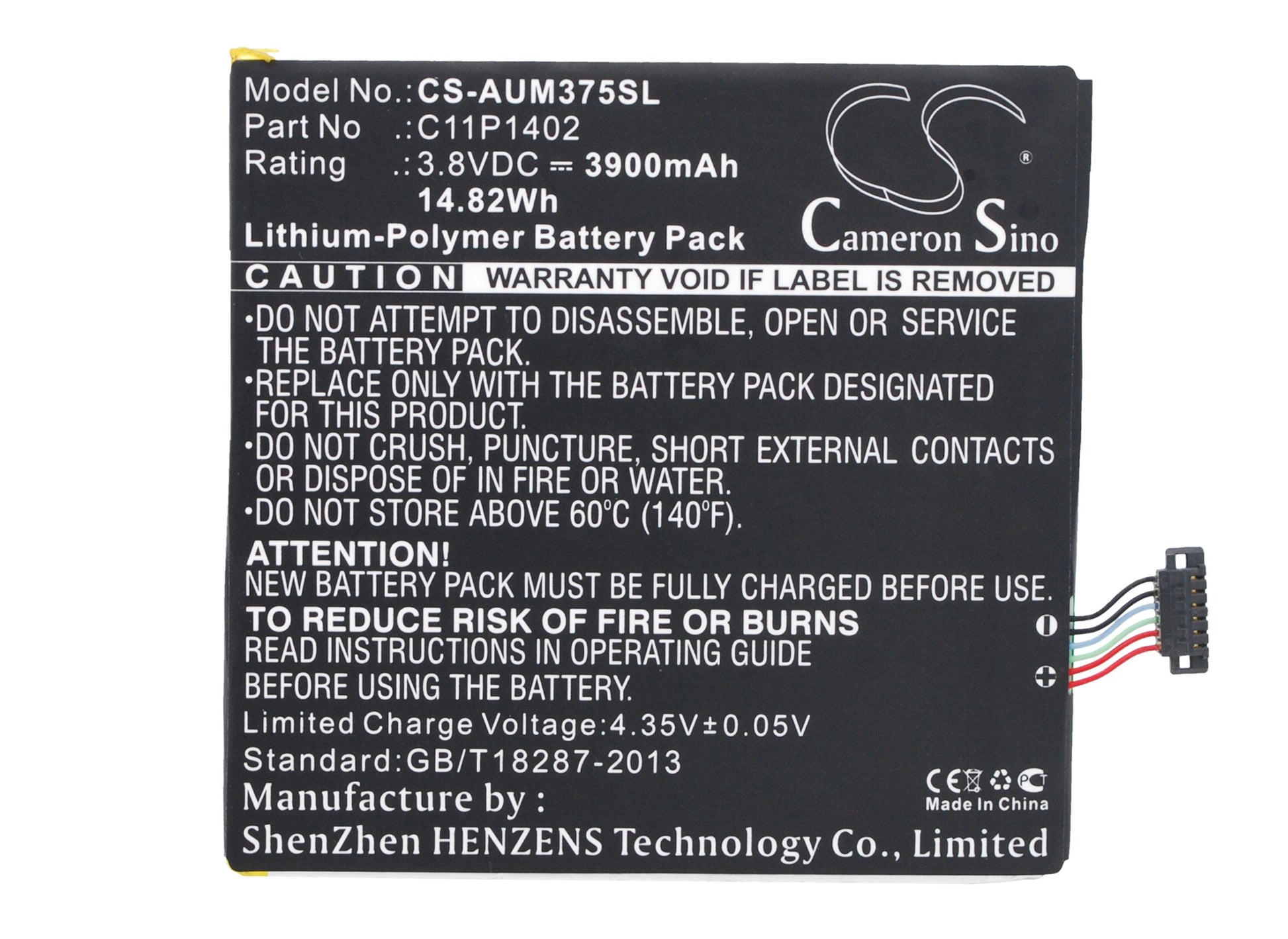 Replacement Battery for Asus FE375CG – Tablet – 3900mAh / 3.8V - image 5
