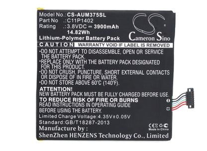 Replacement Battery for Asus FE375CG – Tablet – 3900mAh / 3.8V - image 5