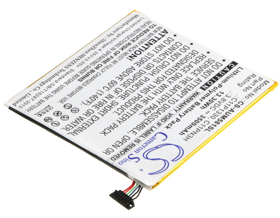 Replacement Battery for Asus Memo Pad 8 – Tablet – 3500mAh / 3.8V - image 2