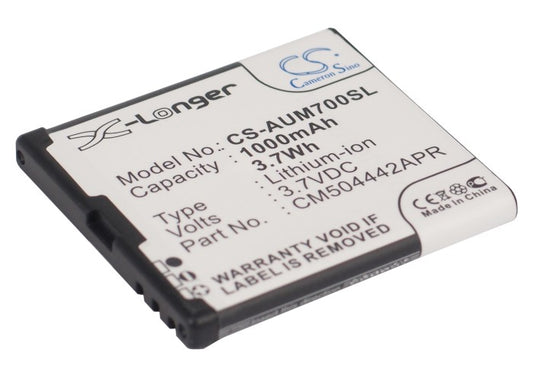 Replacement Battery for VOCA | Amplicomms | Voxtel V530 – Mobile, SmartPhone – 1000mAh / 3.7V