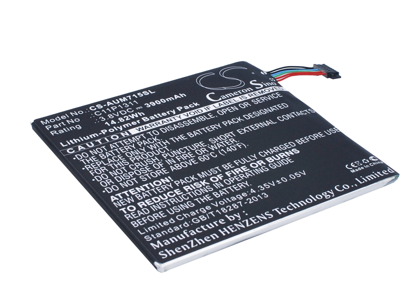 Replacement Battery for Asus MeMO Pad HD 7 – Tablet – 3900mAh / 3.8V - image 1