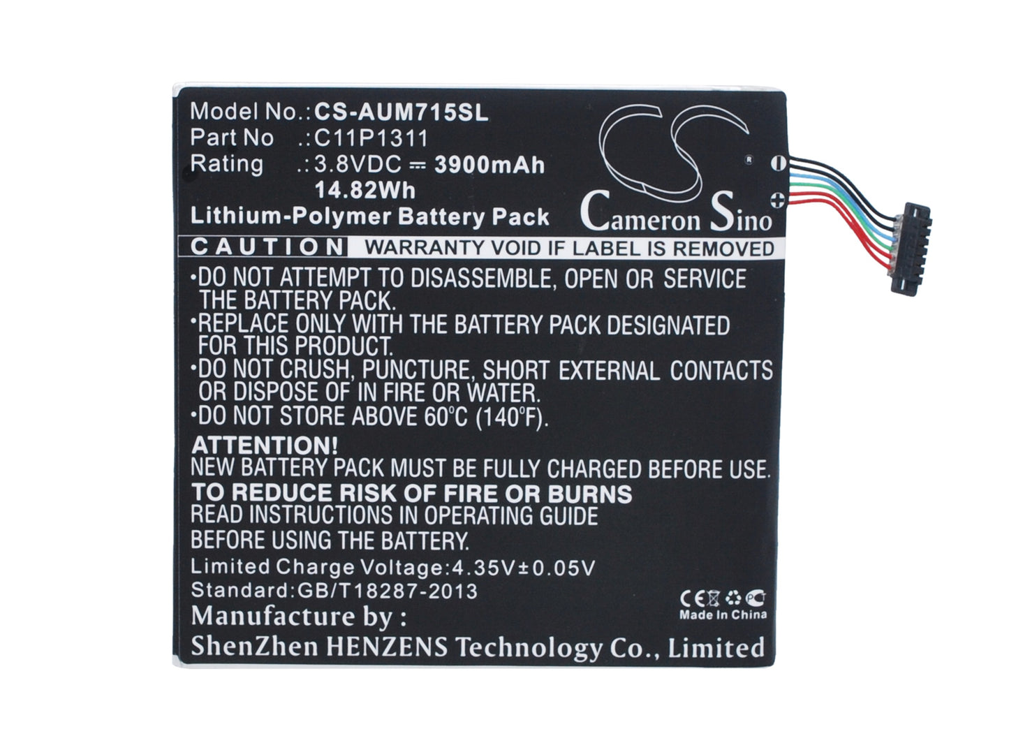 Replacement Battery for Asus MeMO Pad HD 7 – Tablet – 3900mAh / 3.8V - image 5