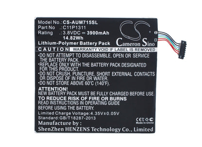 Replacement Battery for Asus MeMO Pad HD 7 – Tablet – 3900mAh / 3.8V - image 5