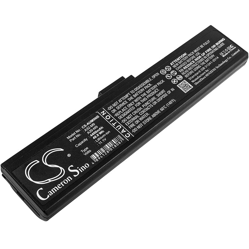 Replacement Battery for Asus W7J – Notebook, Laptop – 4400mAh / 11.1V - image 1