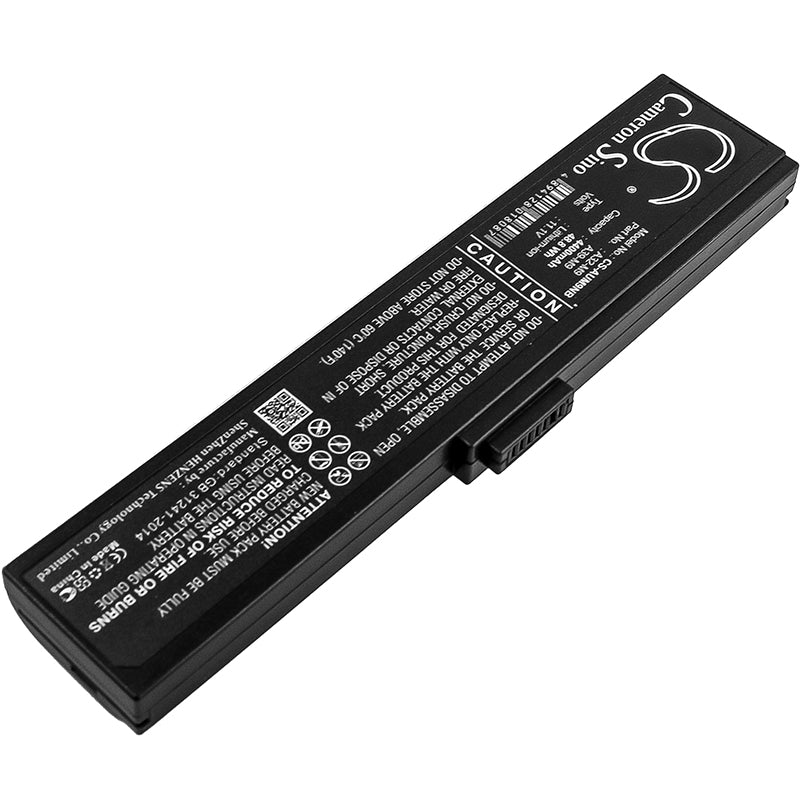 Replacement Battery for Asus W7J – Notebook, Laptop – 4400mAh / 11.1V - image 2