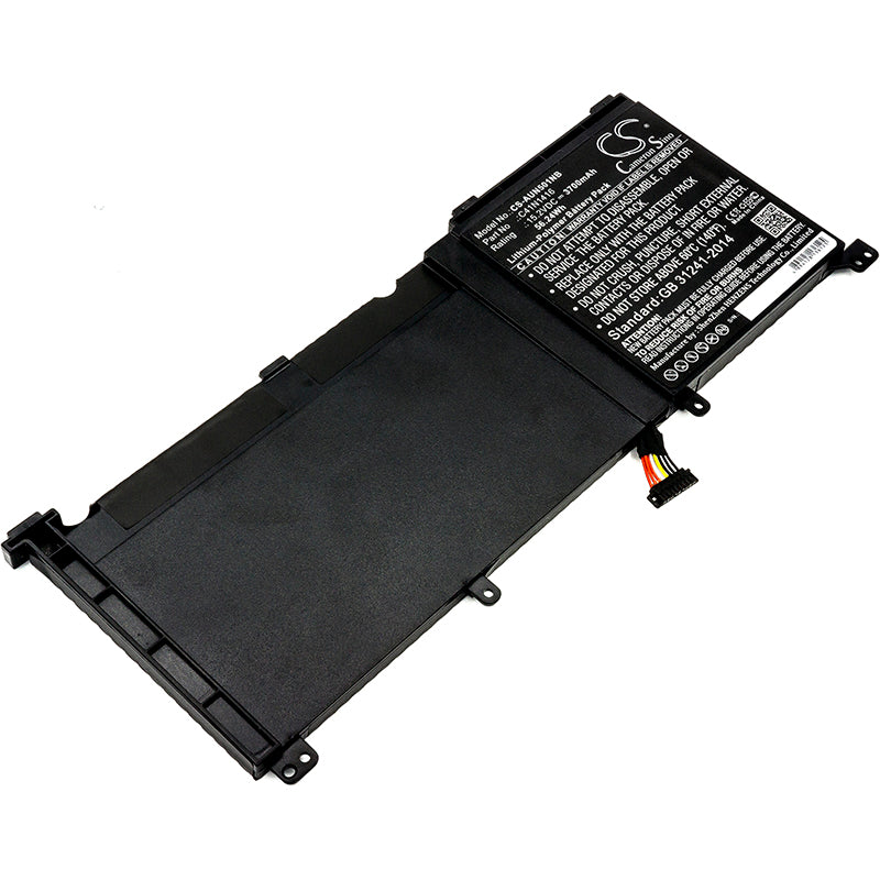 Replacement Battery for Asus N501JW-1A – Notebook, Laptop – 3700mAh / 15.2V - image 1
