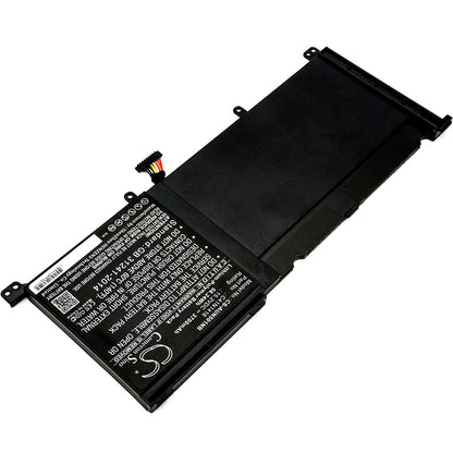 Replacement Battery for Asus N501JW-1A – Notebook, Laptop – 3700mAh / 15.2V - image 2
