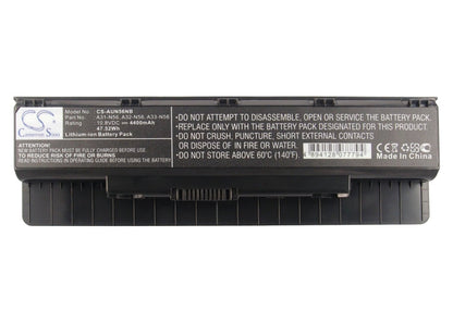 Replacement Battery for Asus  N46 – Notebook, Laptop – 4400mAh/47.52Wh / 10.8V