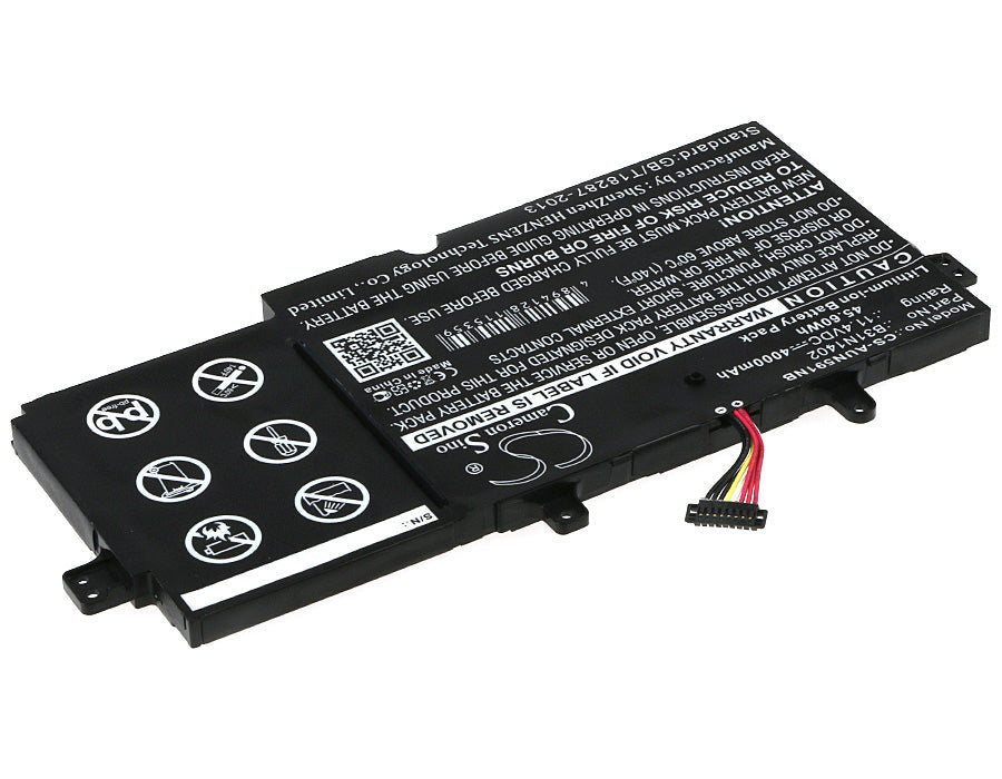 Replacement Battery for Asus  51LN-BBI706 – Notebook, Laptop – 4000mAh / 45.60Wh / 11.4V