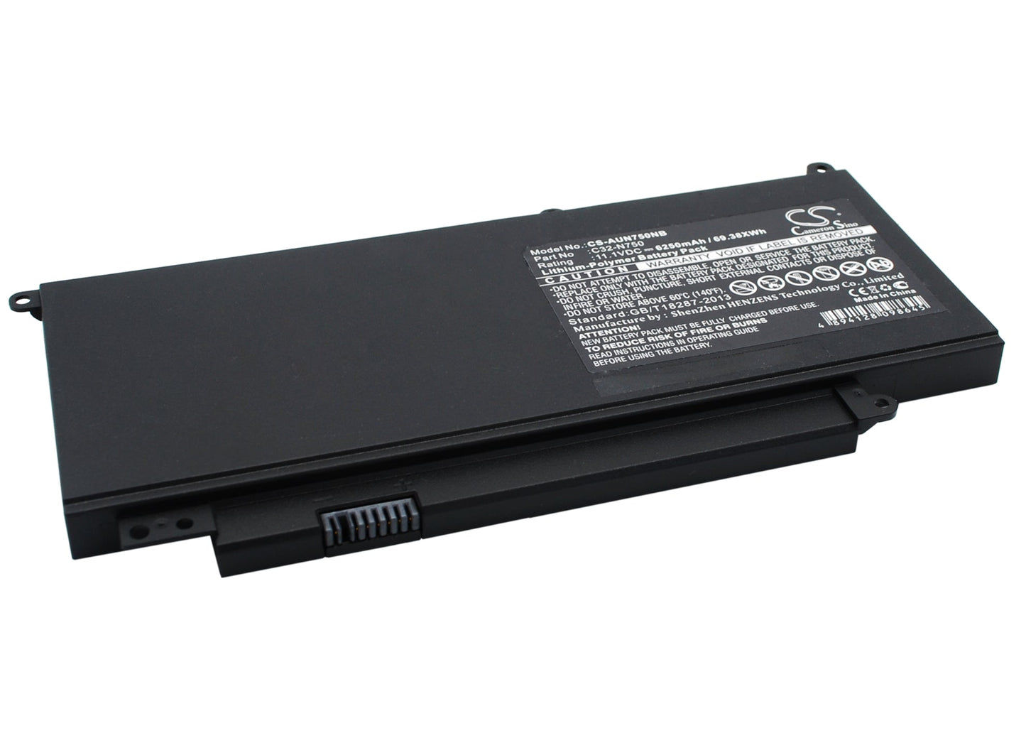Replacement Battery for Asus  N750 – Notebook, Laptop – 6250mAh / 69.38Wh / 11.1V