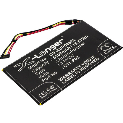 Replacement Battery for Asus Padfone 2 Tablet – Tablet – 5100mAh / 3.8V - image 1