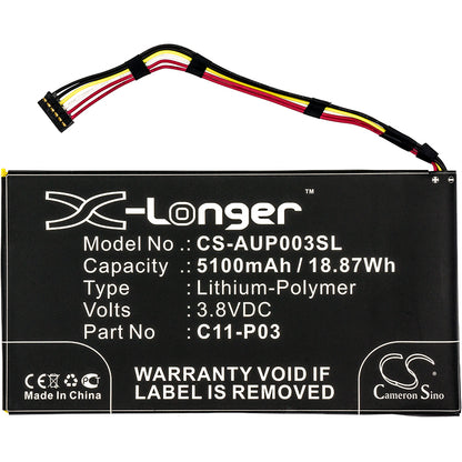 Replacement Battery for Asus Padfone 2 Tablet – Tablet – 5100mAh / 3.8V - image 3