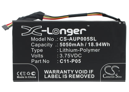 Replacement Battery for Asus PadFone Infinity A80 Tablet – Tablet – 5050mAh / 3.75V - image 1