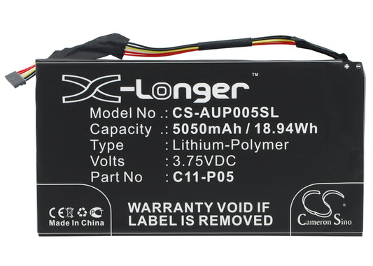 Replacement Battery for Asus PadFone Infinity A80 Tablet – Tablet – 5050mAh / 3.75V - image 1