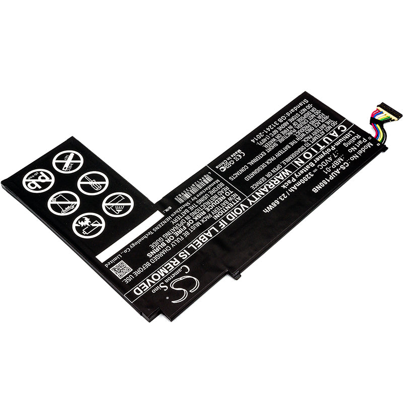 Replacement Battery for Asus Transformer AiO P1801 – Notebook, Laptop – 3200mAh / 7.4V - image 2