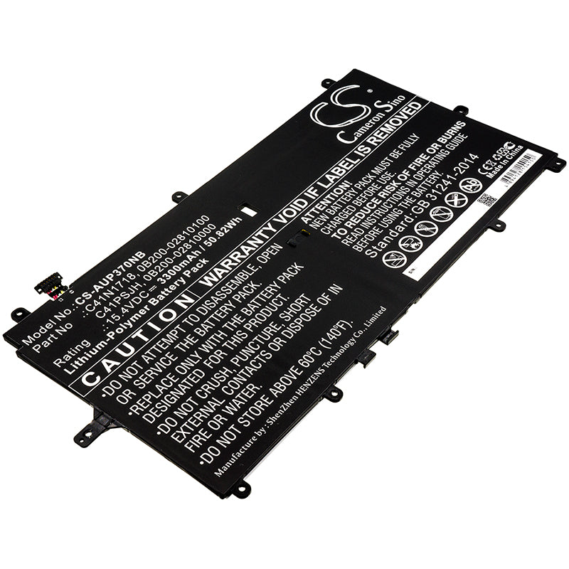 Replacement Battery for Asus NovaGo TP370QL – Notebook, Laptop – 3300mAh / 15.4V - image 1