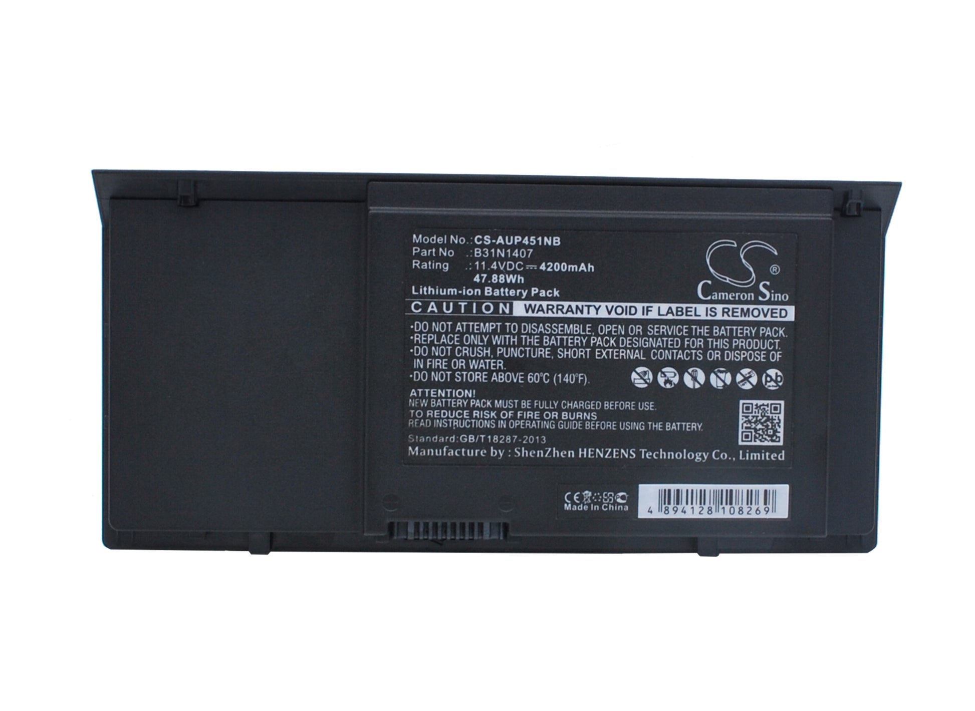 Replacement Battery for Asus Pro B451 – Notebook, Laptop – 4200mAh / 11.4V - image 5