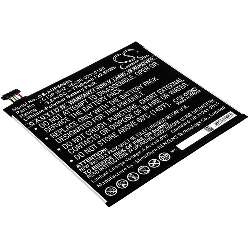 Replacement Battery for Asus ZenPad 3S 10 LTE – Tablet – 7700mAh / 3.85V - image 1