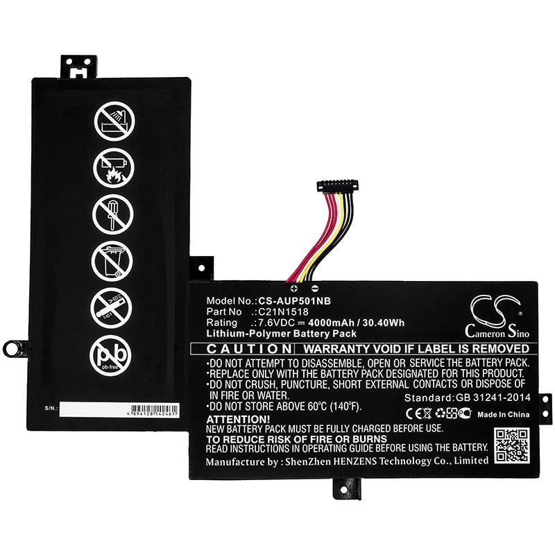Replacement Battery for Asus VivoBook Flip TP501 – Notebook, Laptop – 4000mAh / 7.6V - image 3