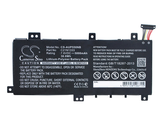 Replacement Battery for Asus Transformer Flip TP550LA – Notebook, Laptop – 5000mAh / 7.6V