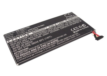 Replacement Battery for Asus Eee Pad MeMo EP71 – Tablet – 4400mAh / 3.7V - image 1