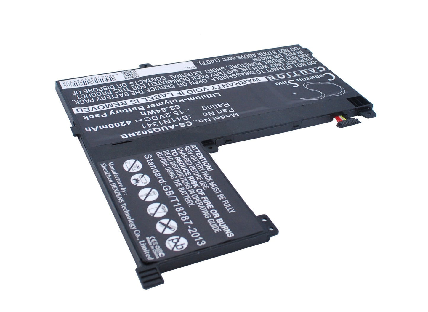 Replacement Battery for Asus  Q502L – Notebook, Laptop – 4200mAh / 63.84Wh / 15.2V