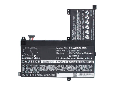 Replacement Battery for Asus  Q502L – Notebook, Laptop – 4200mAh / 63.84Wh / 15.2V