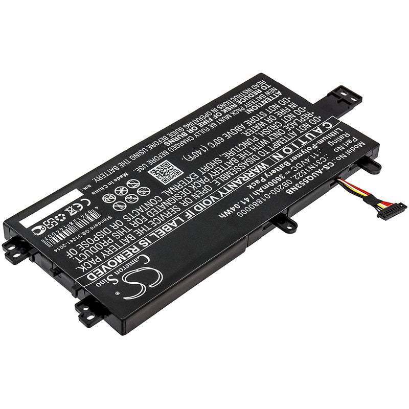 Replacement Battery for Asus Q553U – Notebook, Laptop – 3600mAh / 11.4V - image 2