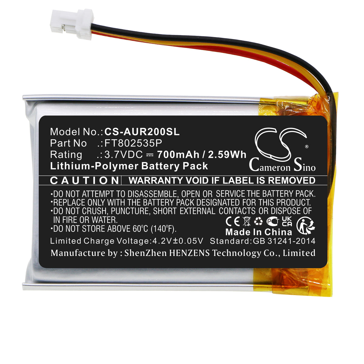 Replacement Battery for Asus ROG STRIX IMPACT II – Keyboard,Mouse – 700mAh / 3.7V